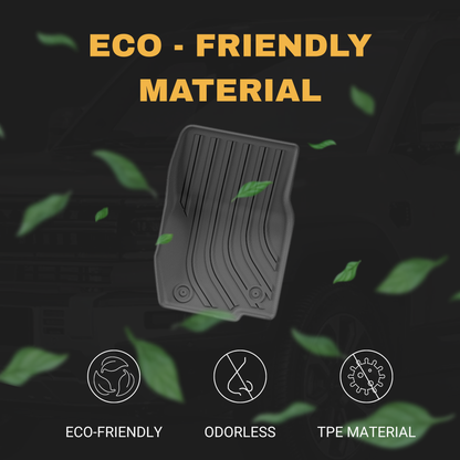 LC300 Floor Mats – With Fire Extinguisher + Trunk Mat