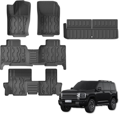 MOTOR FIT 3D Car Floor Mats Set of 4 for Haval H9 2024–2026