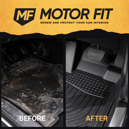 Montero Sport 3D Floor Mats – 4-Piece + Trunk