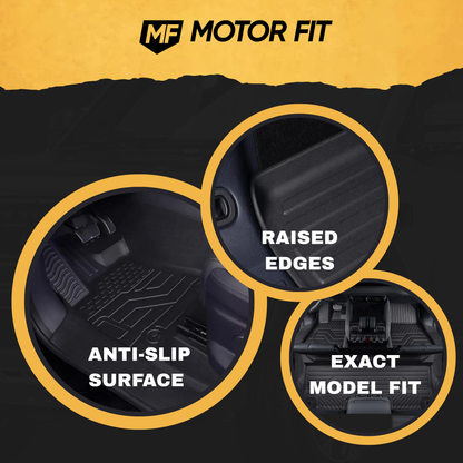 Nissan X Trail Floor Mats – TPE 3-Piece Set