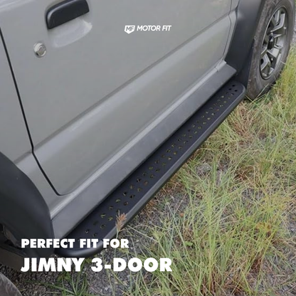 MOTOR FIT Aluminum Side Steps for Suzuki Jimny 3 and 5 Door 2019–2026 (JB74)