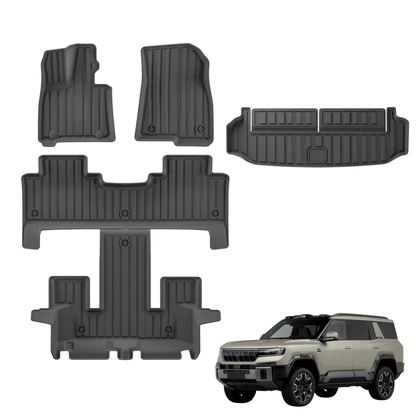 BYD LEOPARD 8 (6 Seater) – TPE Floor Mats