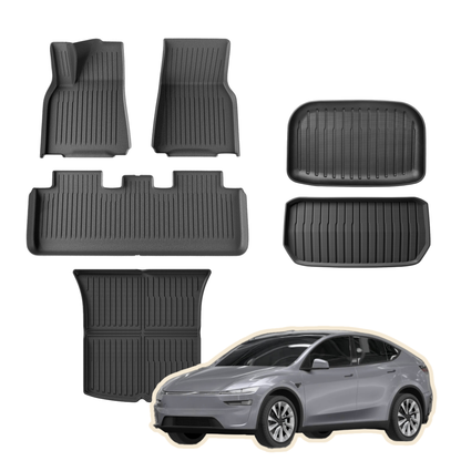 TESLA MODEL Y (2024-2026) – TPE Floor Mats Set of 6