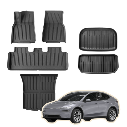 TESLA MODEL Y (2024-2026) – TPE Floor Mats Set of 6