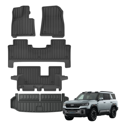 BYD LEOPARD 8 (7 Seater) – TPE Floor Mats