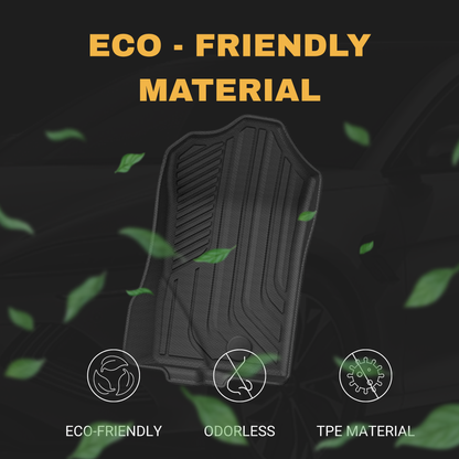 Ford Bronco 4-Door Floor Mats – 4-Piece + Seat Back Mat