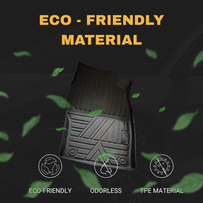 Corolla Cross Hybrid Floor Mats – 3D TPE All-Weather