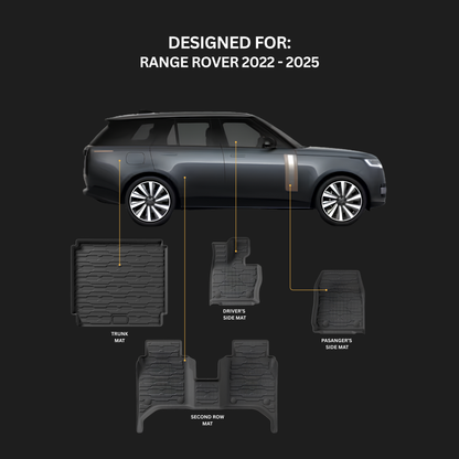 Range Rover 3D Floor Mats – 2022–2025 Fit