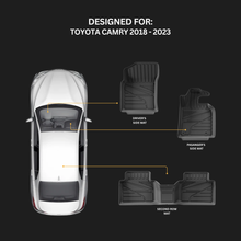 Toyota Camry 2018-2023 – TPE Floor Mats Set of 3